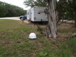 2012 - May Camping Trip - Satellite Dish
